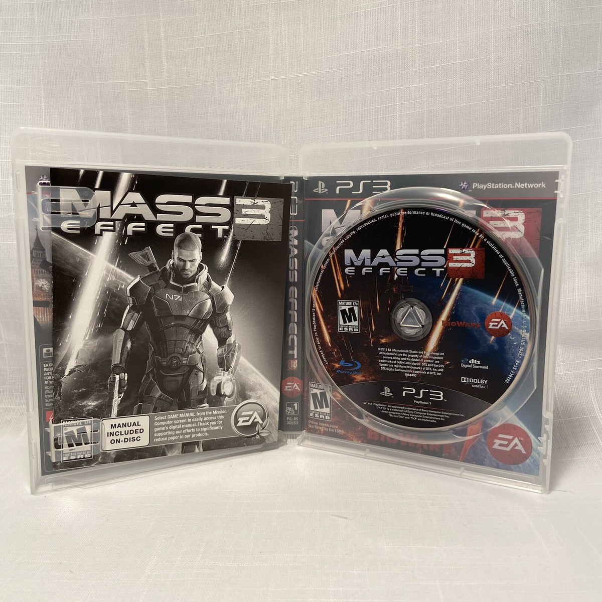 Mass Effect 3 - Complete PlayStation 3 PS3 Game 14633195842| eBay