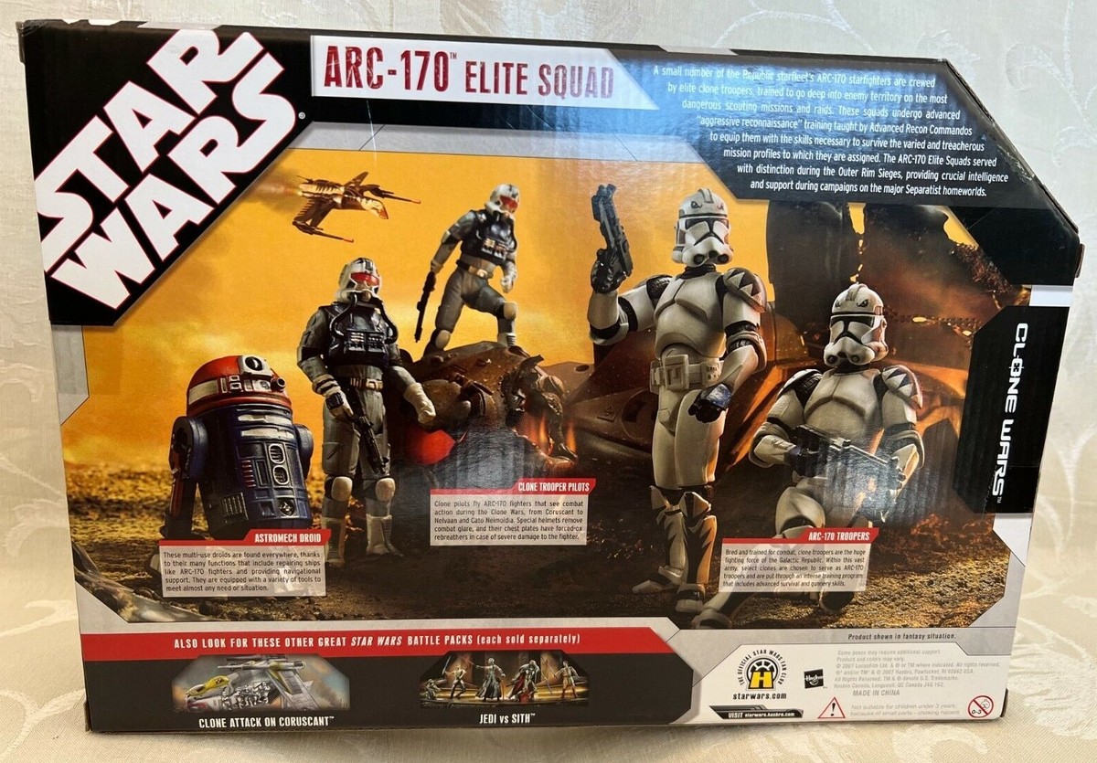 Revell Star Wars Battle Pack 組立キット Star Wars 30th Anniversary Clone Wars ARC-170 ELITE SQUAD