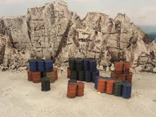 Shanty Junk Barrels Terrain Pack 40k Legion Scenery Tabletop 28mm