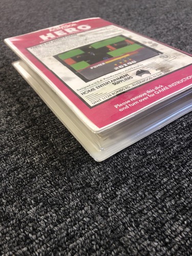 Vintage HERO Atari 2600 Game Activision Original Case Rare PAL - Picture 3 of 7