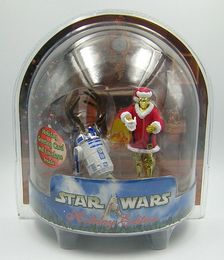 Star Wars SAGA C-3PO & R2-D2 Holiday Christmas Exclusive