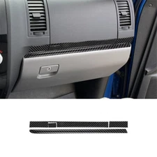 Carbon Fiber Armrest Box Cover Switch Cover For Toyota Sequoia/tundra 2007-2013