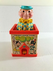 vintage fisher price jack in the box