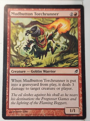 Mudbutton Torchrunner - Lorwyn - Magic the Gathering MTG Nice!