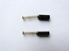 Kohleb&uuml;rsten f&uuml;r viele Maschinen , Motoren 2 Stk. Motor Kohlen  4 x 4,5 mm