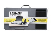 Portable Lap Desk Station Lightweight Travel  Home Laptop Support with Handle