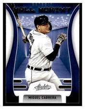 2022 absolute #hw4 miguel cabrera hall worthy
