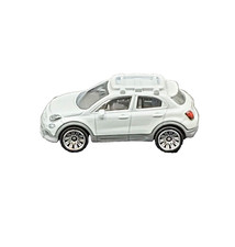 2022 Matchbox 2016 Fiat 500X - Metalflake Whi...