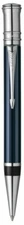 Parker Duofold Pinstripe  Ballpoint Pen Special Edition Navy  New In Box Beauty 