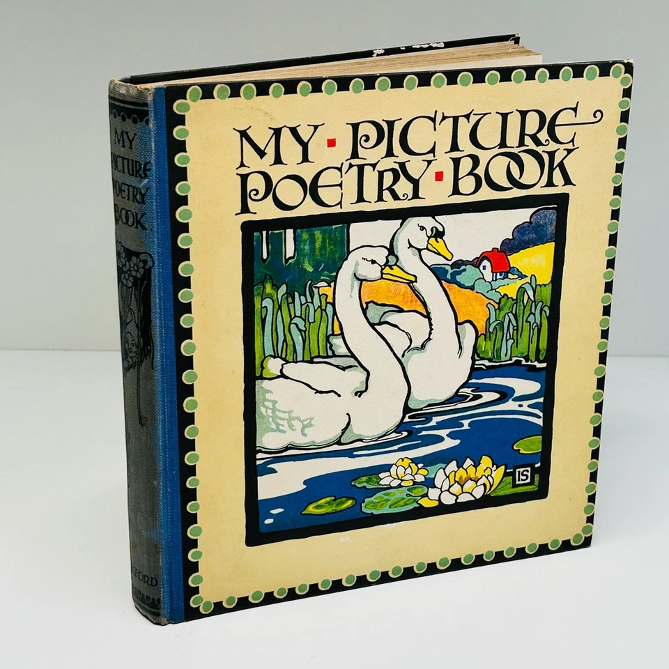 My Picture Poetry Book Oxford University Press Illust. Children's Book 1925 Rare - image 2 of 4