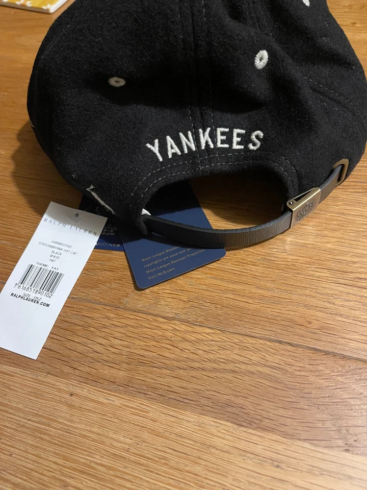 Ralph Lauren x New Era MLB New York Yankees Retro Crown 9FIFTY Strapback Cap Hat - Image 4 of 4