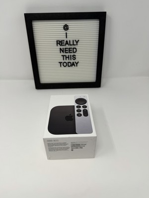 Apple TV 4K HDR 64GB (3rd Gen) Wi-Fi Media Streamer MN873VC/A - Empty  Box Only!