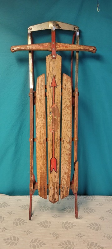 Flexible Flyer Sled Taboggon Model 51 Winter Sports Philadelphia PA