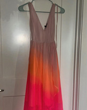 Vintage Victoria's Secret Ombre Chiffon Dress Size 2