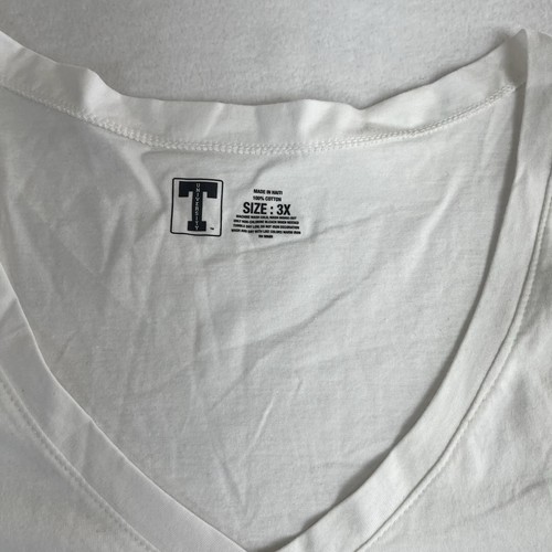 University T Michigan State Spartans Women's 3XL T-Shirt V-Neck NCAA White New - Afbeelding 3 van 6