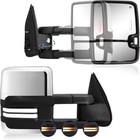 Switchback Towing Mirror Compatible with SWITCHBACK LIGHT, Chrome Silver 