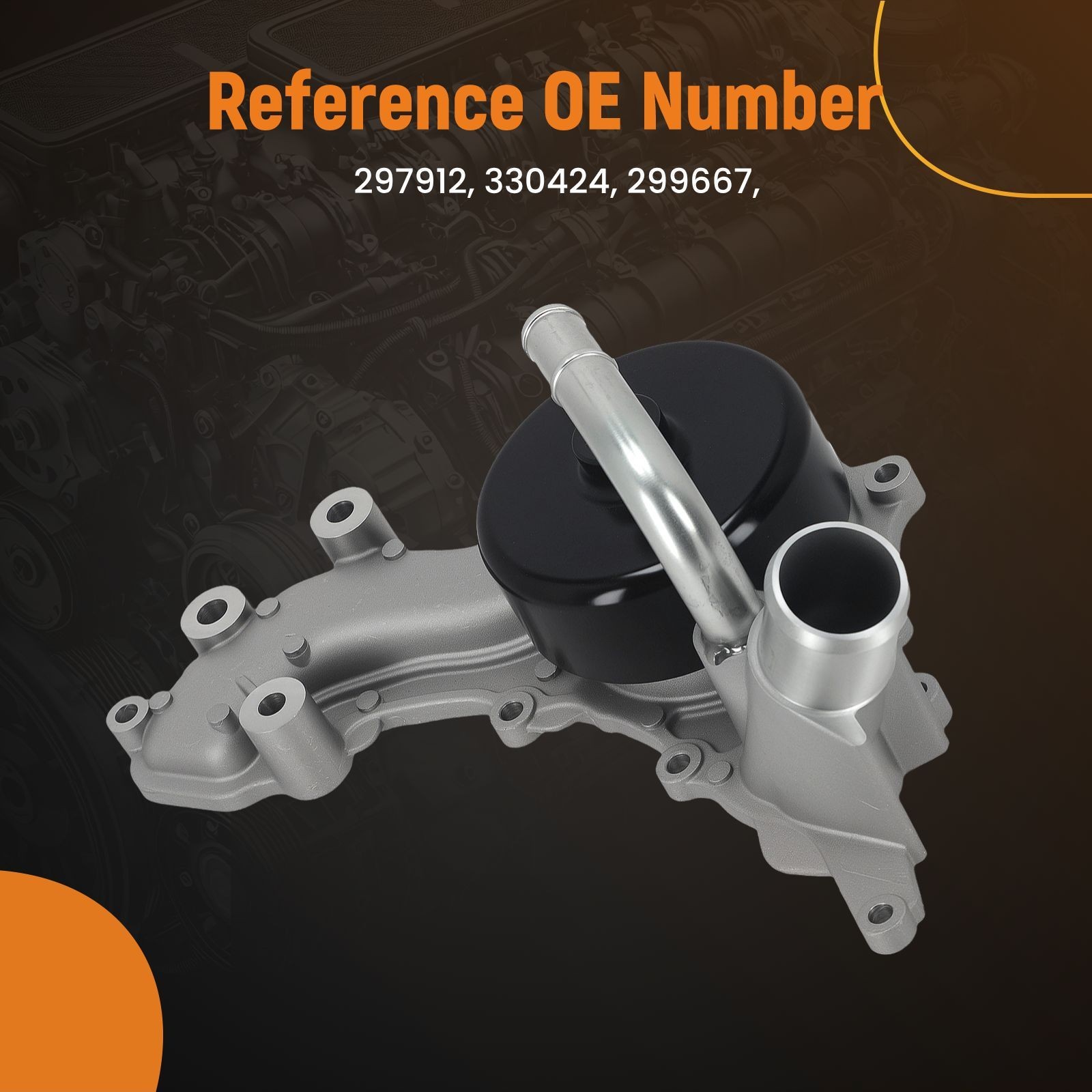 Maserati Ghibli 2014-2016 Water pump P/N 330424