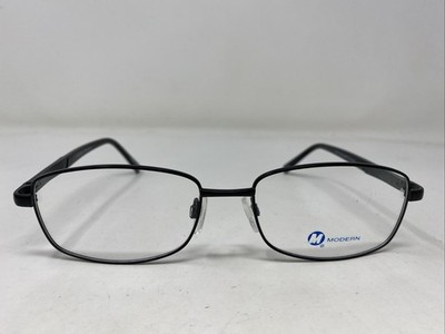 Modern Optical FREEWAY MATTE BLACK 57-17-145 Full Rim Eyeglasses Frame WK28