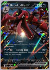 Krookodile ex 55/86 Double Rare Pokémon Chaos Rising (CRIen) NM