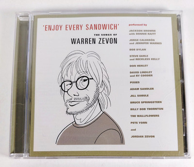 Enjoy Every Sandwich The Songs of Warren Zevon CD Various Bob Dylan Adam Sandler