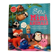 Klutz Sew Mini Animals Craft Kit More Than 12 Animal Plushies to Stitch Stuff