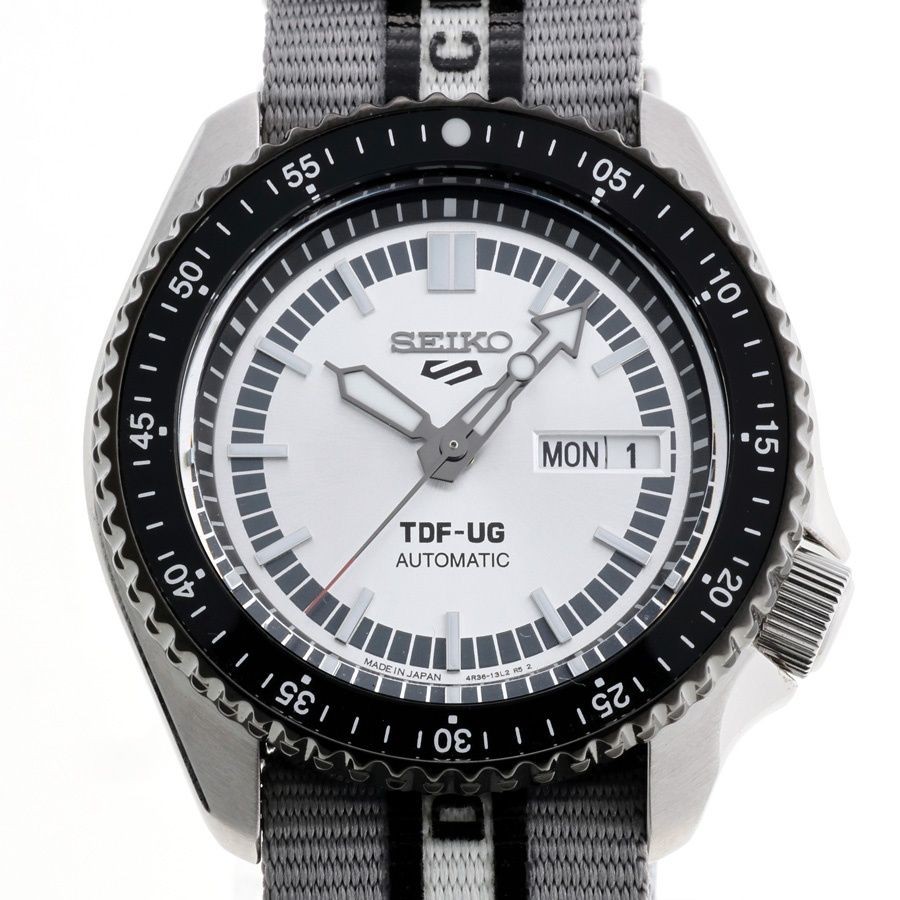 Limited Silver SEIKO Seven Ultra 5 4R36 Watch SBSA195 Sports Black Seiko - VintageWatches.PK Limited Silver SEIKO Seven Ultra 5 4R36 Watch SBSA195 Sports Black Seiko - vintagewatches.pk