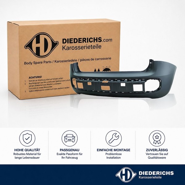 StossfÄNger Hinten Diederichs 3435055 Passend FÜR Fiat Stossstange Bumper-image