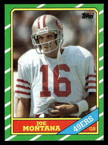 1986 Topps #156 Joe Montana