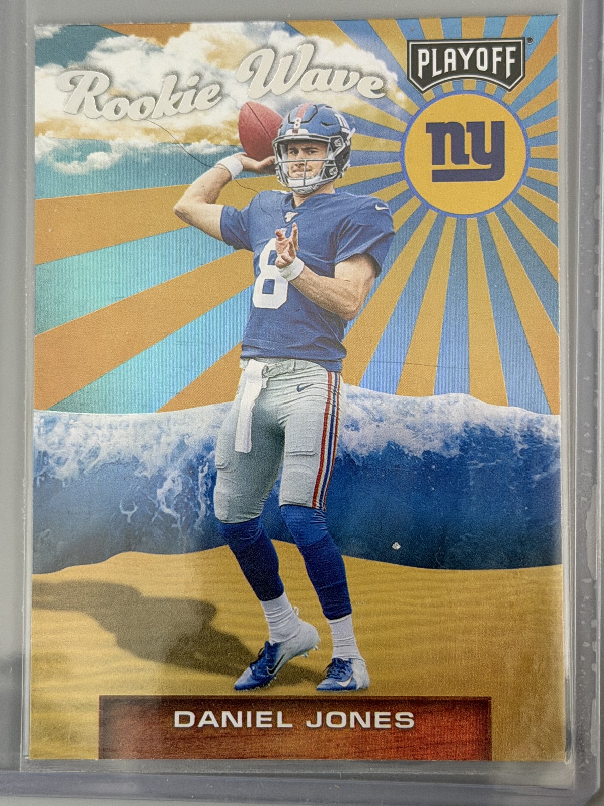 2019 Panini Playoff - Rookie Wave Daniel Jones #2 (RC)