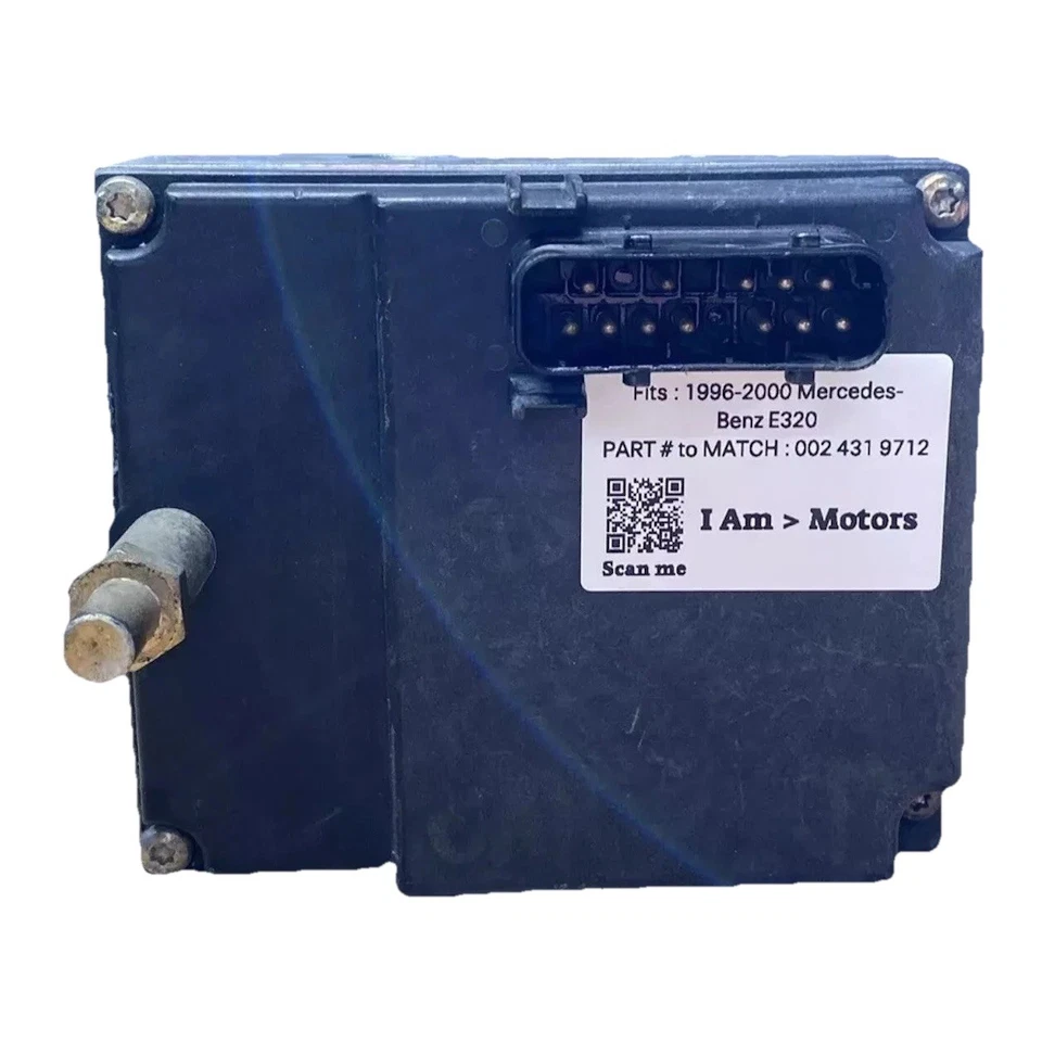 Módulo de bomba de freno ABS reacondicionado 1996-2000 Mercedes-Benz E320 | 002 431 9712 Foto 3 de 4