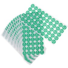 1000Pcs Quality Approved Pass Stickers Round Adhesive Warehouse Labels