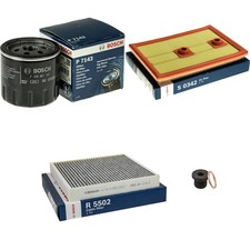 BOSCH Inspektionspaket Filterset für VW Polo 6R 6C 6R_ Seat Ibiza IV 6J5 6P5