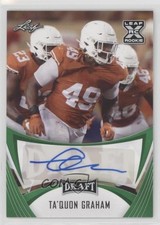 2021 Leaf Draft Green Ta’Quon Graham #BA-TQG Auto 4z8