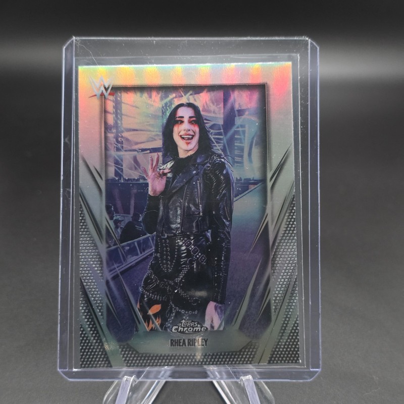2026 WWE Topps Chrome Rhea Ripley Refractor #20