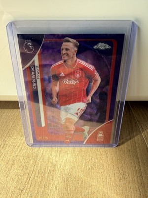 Topps Chrome EPL 25/26 Chris Wood /75