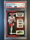 2021 Panini Contenders - Patrick Mahomes II #47 Playoff Ticket #/199 PSA 9 MINT