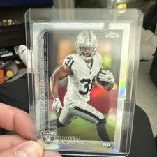 Topps Chrome - Raheem Mostert #182 Las Vegas Raiders NFL Football