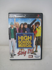 disney high school musical song it sony ps2 video game complete playstation 2