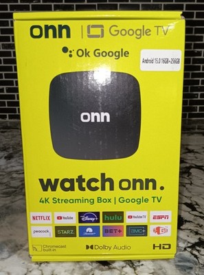 Brand New ONN 4K Streaming Box | Fully Programmed | 16GB+256GB