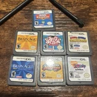 Nintendo Ds Game Lot 7 Games And 2 Replacement Stylus
