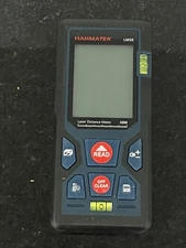 Hanmatek Laser Distance Meter . LM50 . 2 Bubble Levels. Backlight. 165ft