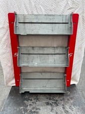 Snap On Tool Truck 3 Shelf Wall Mount Parts Cabinet Dealer Display