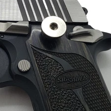 Custom Sig Sauer P938 Quick Release Belt Holster SS attachment and belt buckle