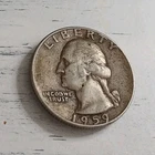 1959-D Washington Quarter 90% Silver #2