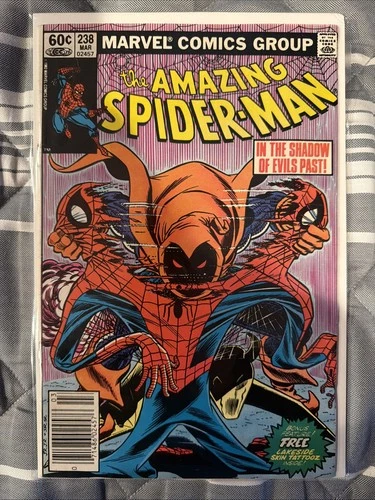 Marvel the Amazing Spider-Man #238 Comic Book Newsstand Copy VG/VG+ No Tattoos