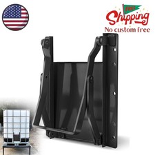 Sliding Grain Gate, 9 Inch X 9 Inch Black Manual Grain Bed Truck Slide Gate