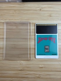 Drop Off Turbo Grafx 16 Video Game Manual Video Game CIB