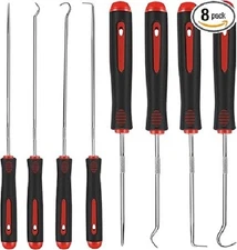 8 Pieces Pick Set, Pick Tool, Precision Automotive Hook Sleeve for Automotive Oi