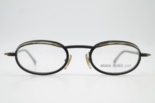 Vintage Glasses Alain Mikli 2147 Metallic Brown Oval Eyeglass Frame