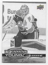25/26 UPPER DECK SERIES 1 UD CANVAS BLACK Hockey (#C1-C120) U-Pick From List